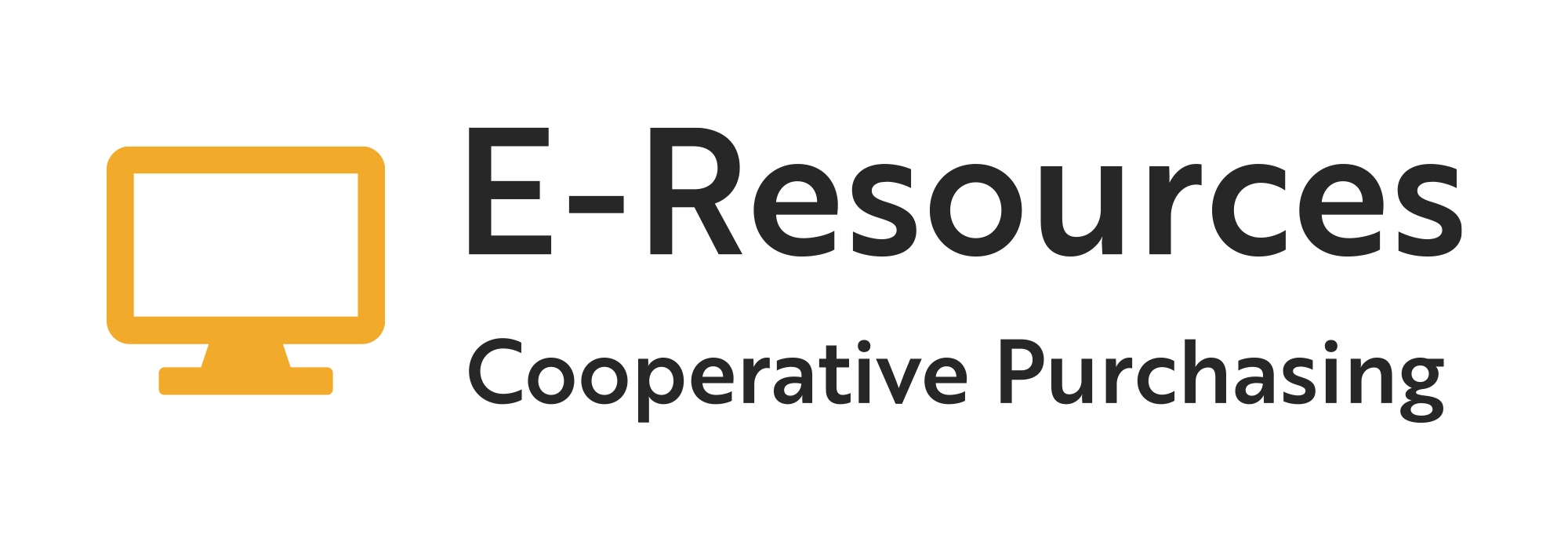 E-Resources: Cooperative Purchasing logo.