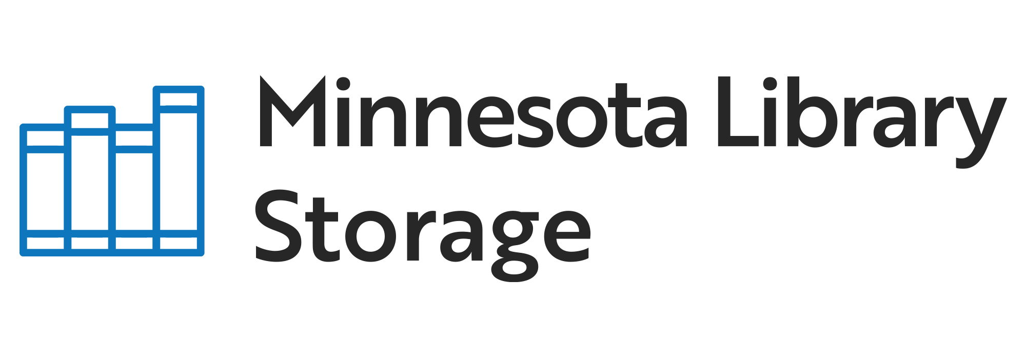 Minnesota Library Storage logo.