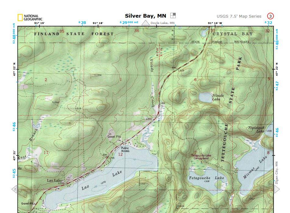 National Geographic Offers Free Printable Usgs Topographic Maps Minitex