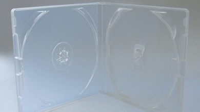 9040 Double CD Case (Clear).