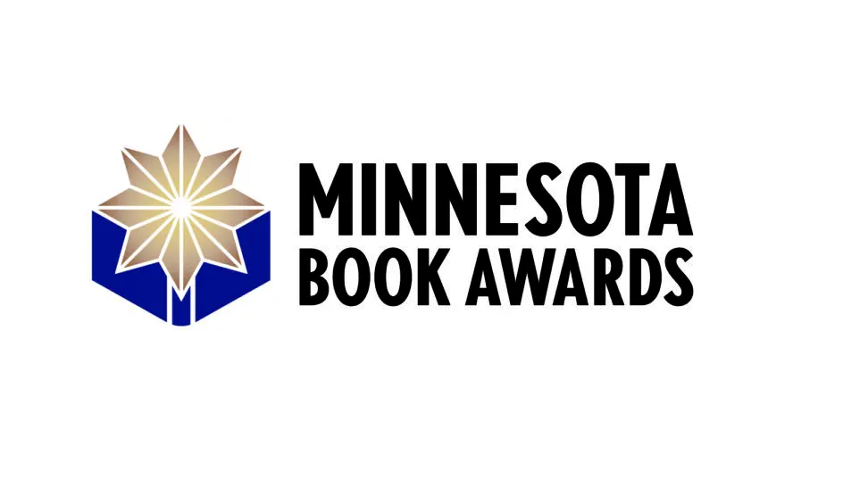 The wordmark for the Minnesota Book Awards.