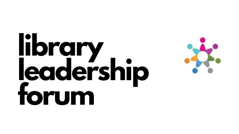 The wordmark and logo of the Library Leadership Forum.