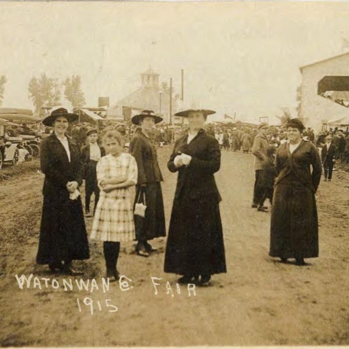 Suffragettes at the Watonwan County Fair